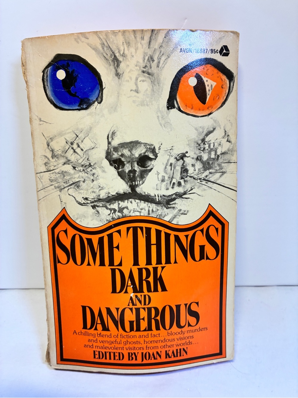 1974 Some Things Dark and Dangerous 1st Avon Edn Supernatural Horror Literature